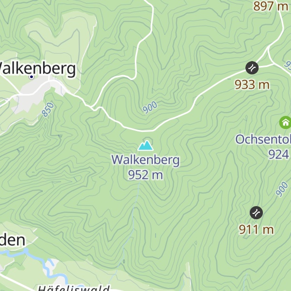 Map of Walkenberg