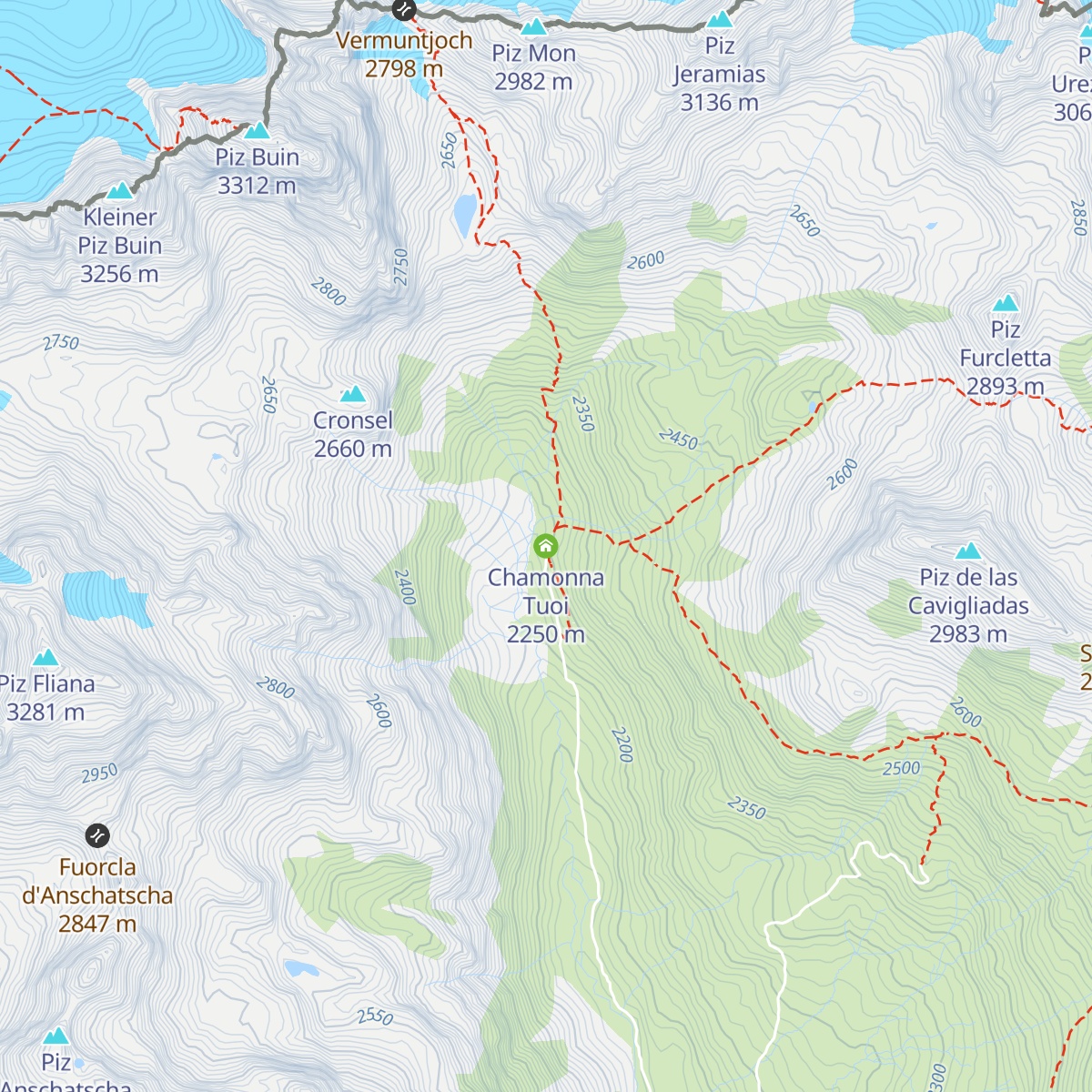 Chamonna Tuoi map