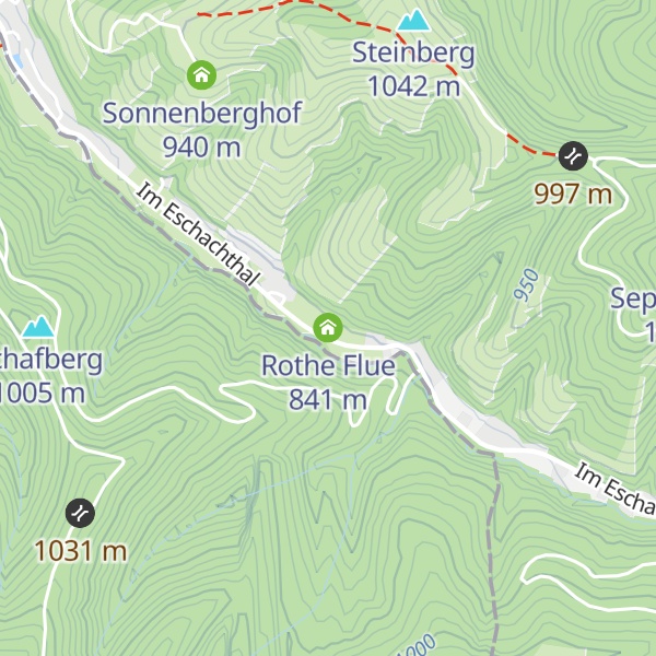 Map of Rothe Flue
