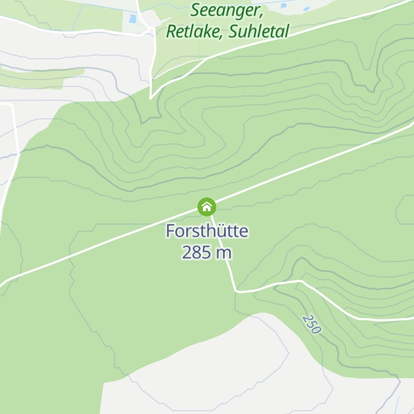 Map of Forsthütte