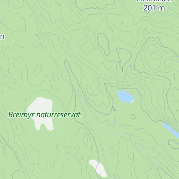 Map of Skrubbedalåsen