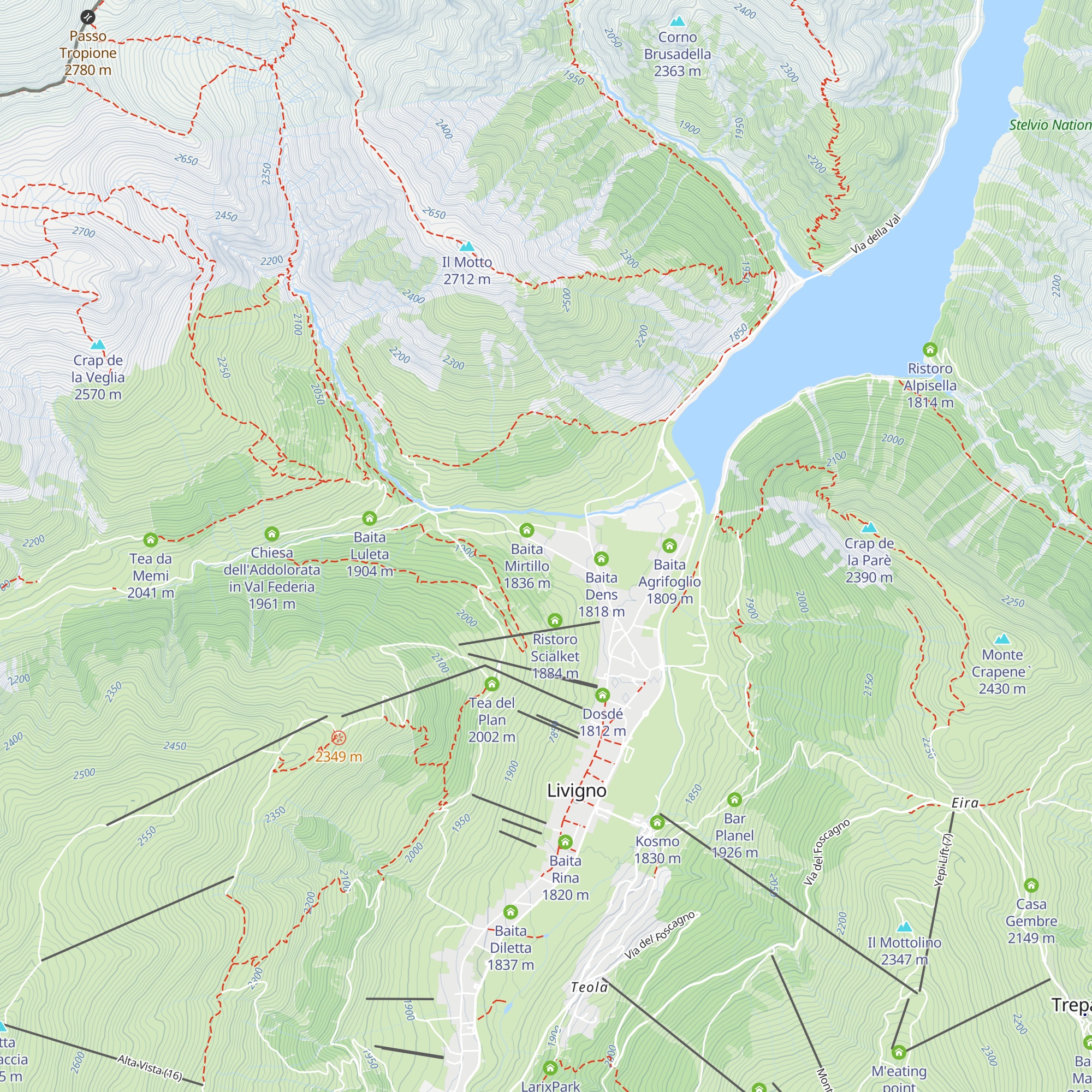 Baita Kate map