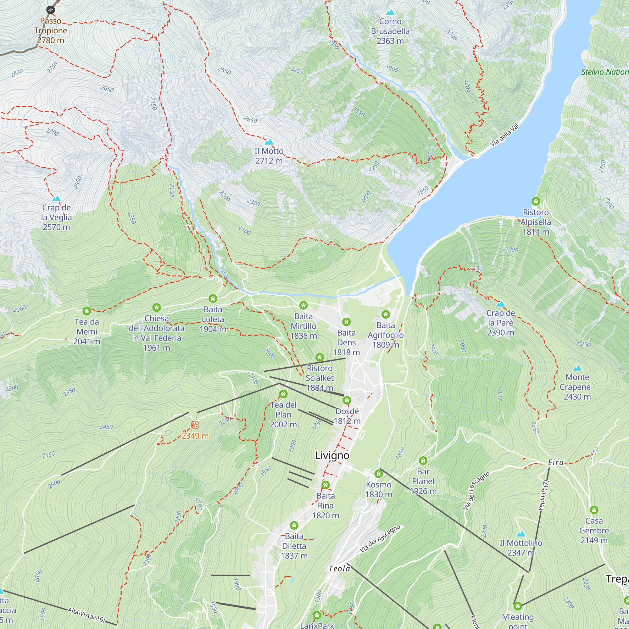 Baita Kate map