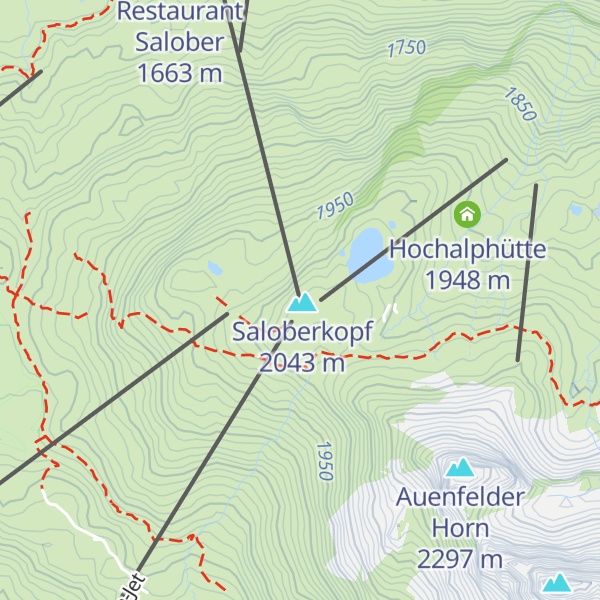 Map of Salober-Jet
