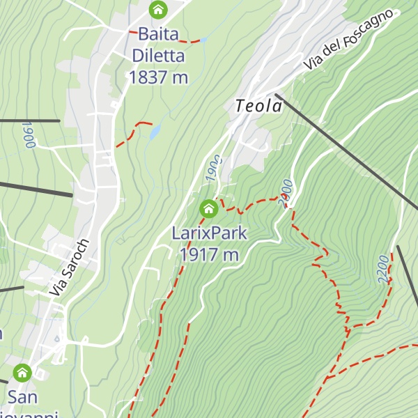 Map of LarixPark