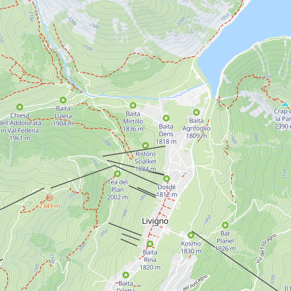 Ristoro Scialket map