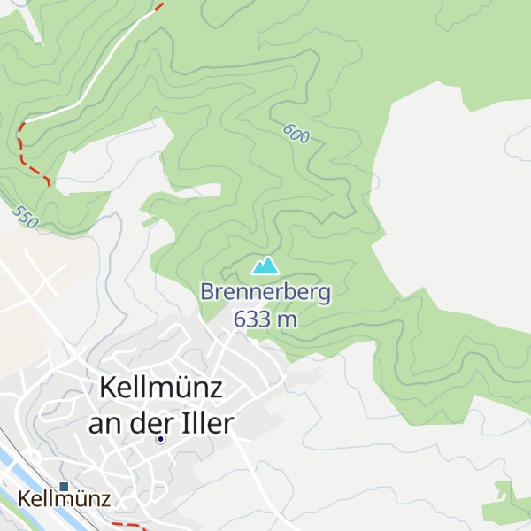 Map of Brennerberg