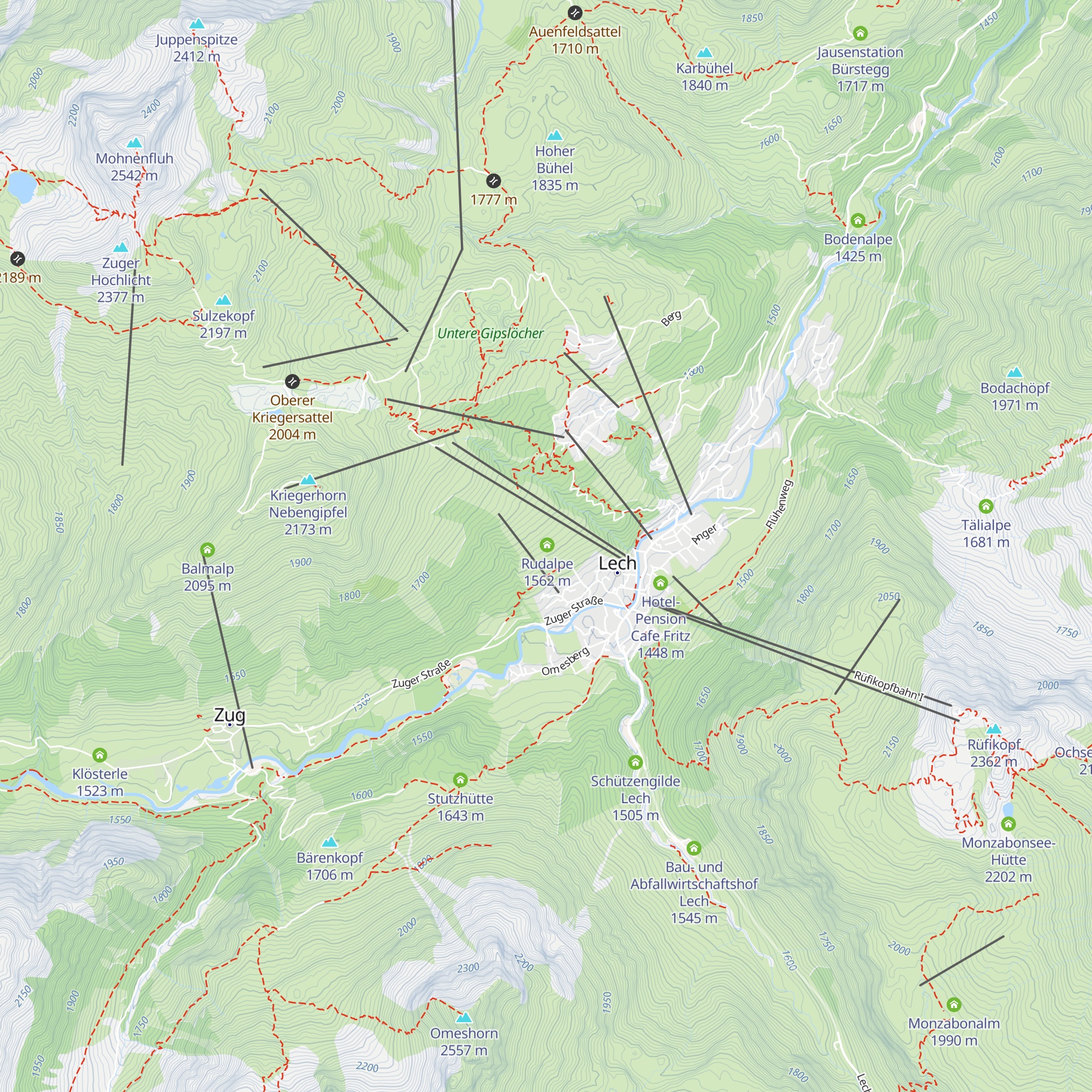 Rud-Alpe map
