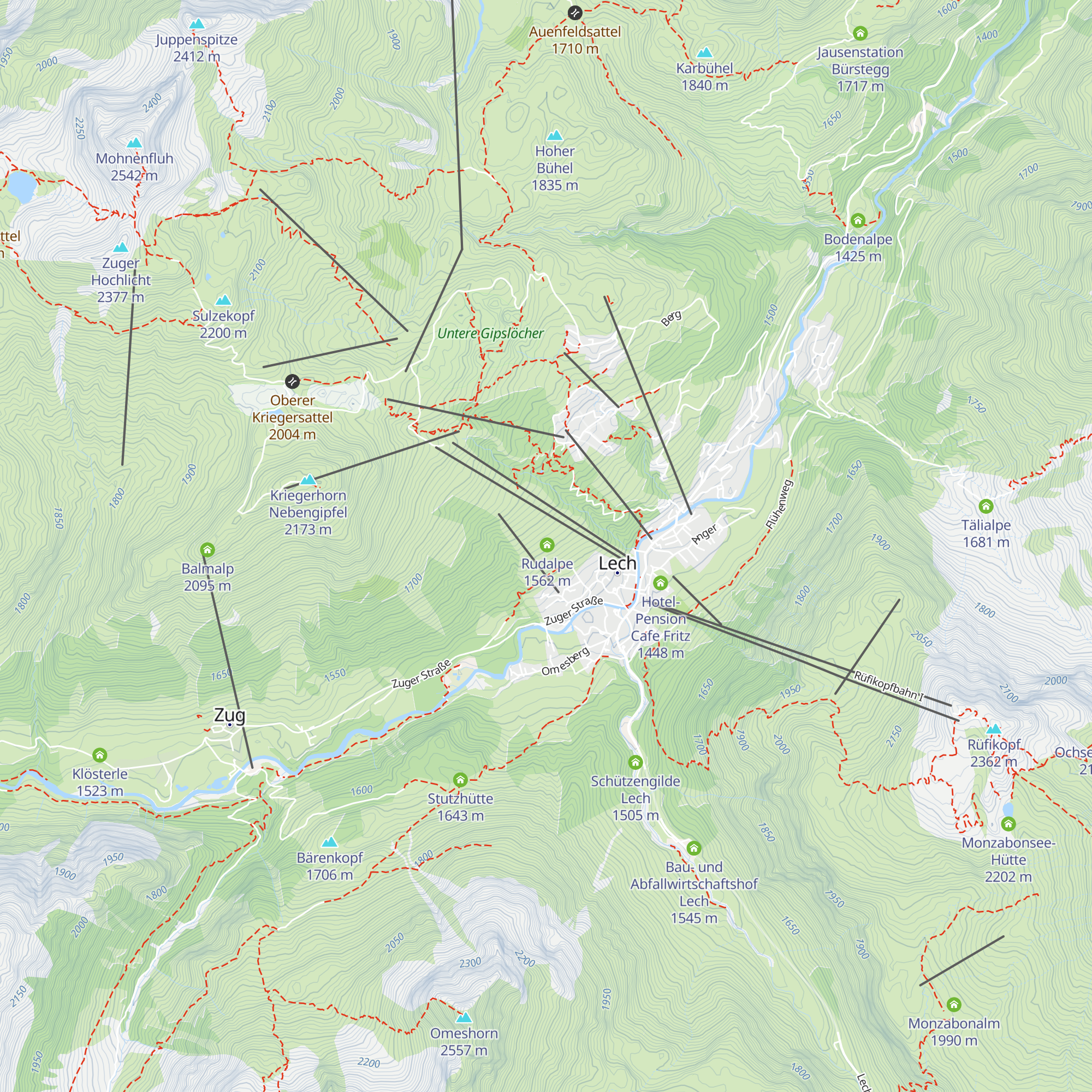 Rud-Alpe map