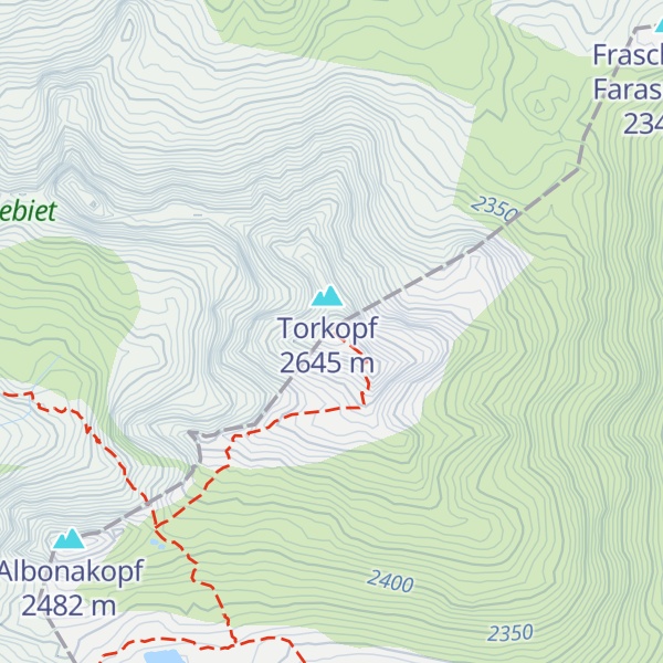 Map of Valschavielkopf