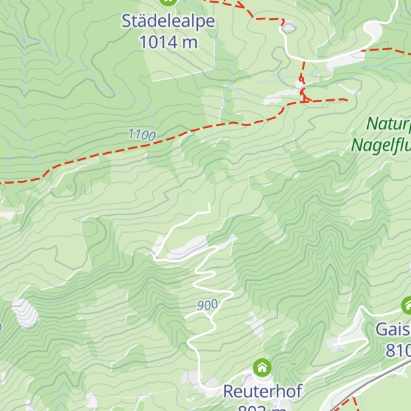 Map of Hohenschwandalpe