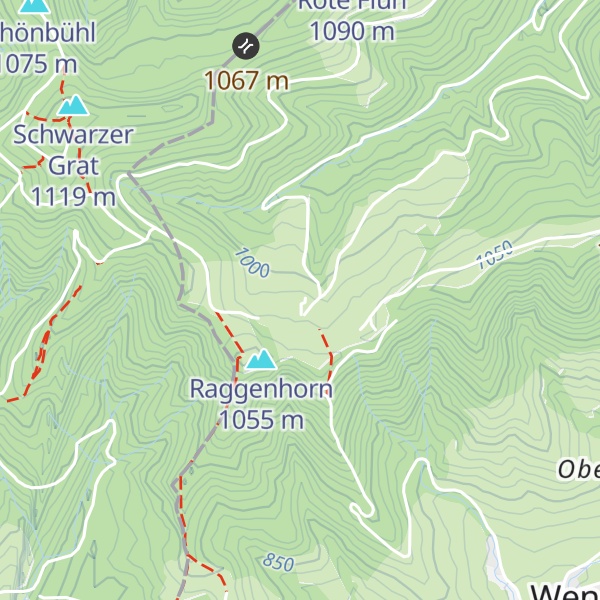 Map of Alpe Wenger Egg