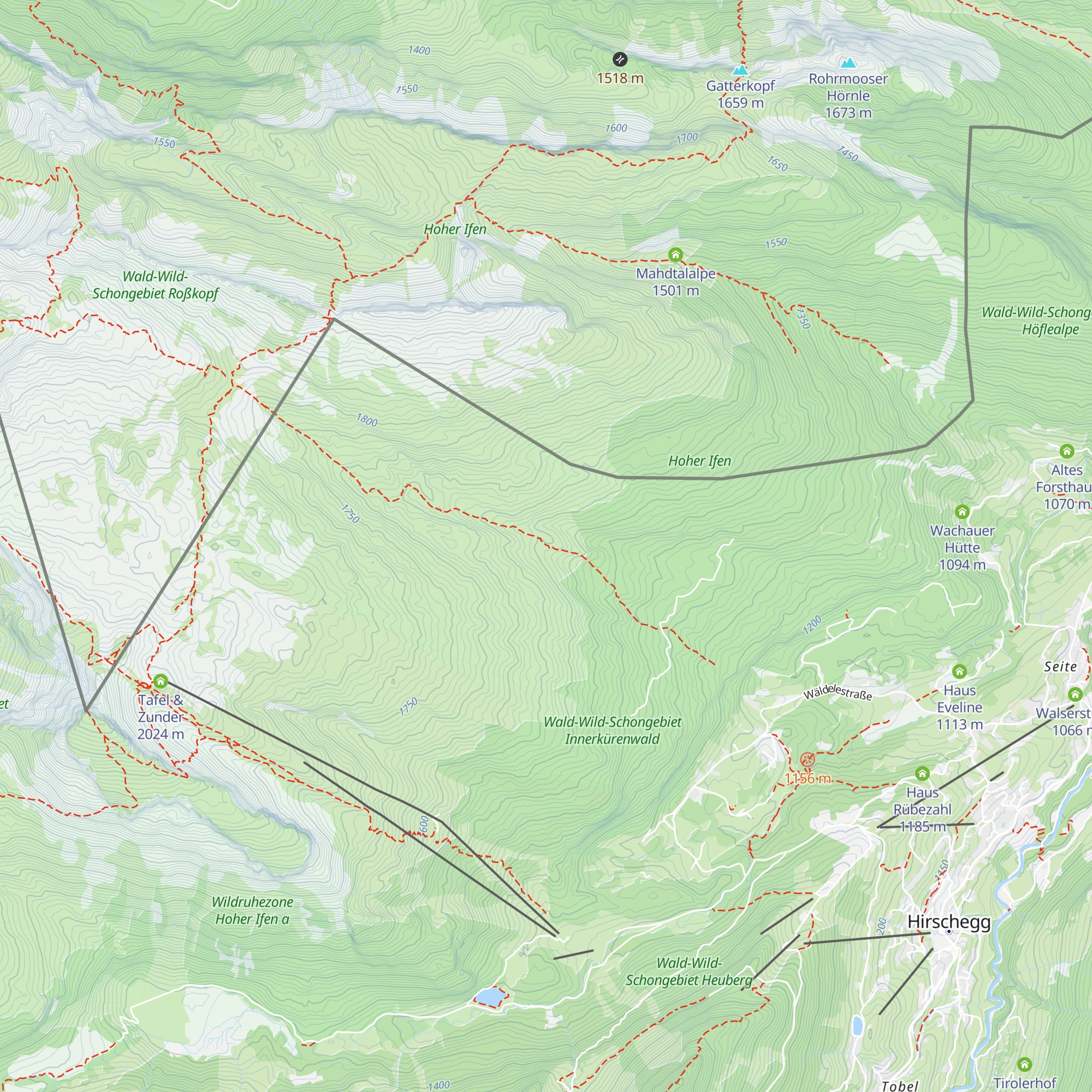 Jagdhütte map