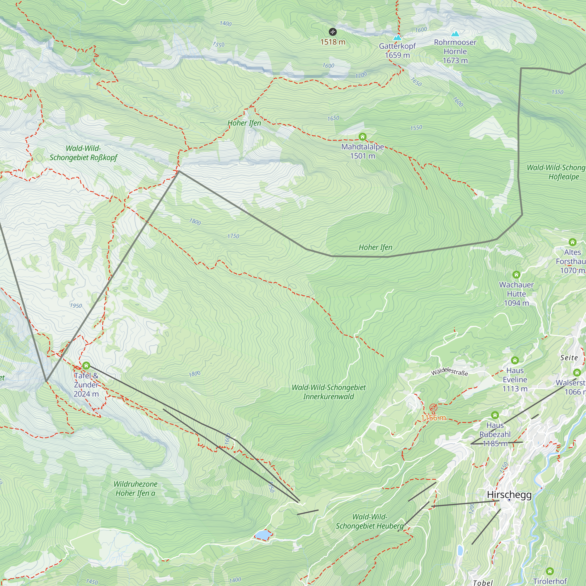 Jagdhütte map