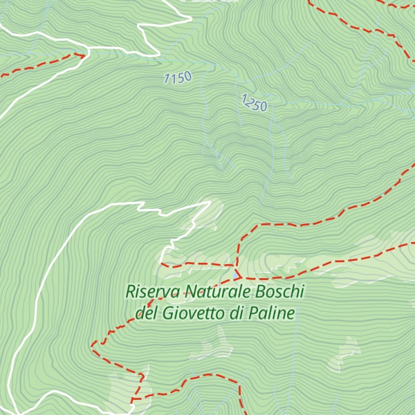 Map of Malga del Costone
