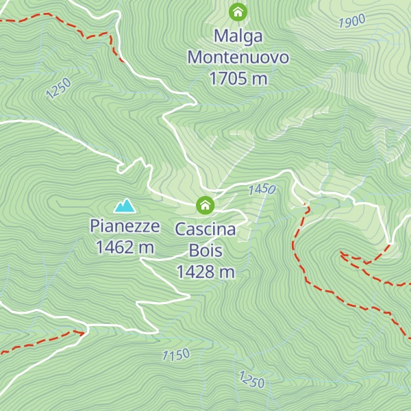 Map of Cascina Bois