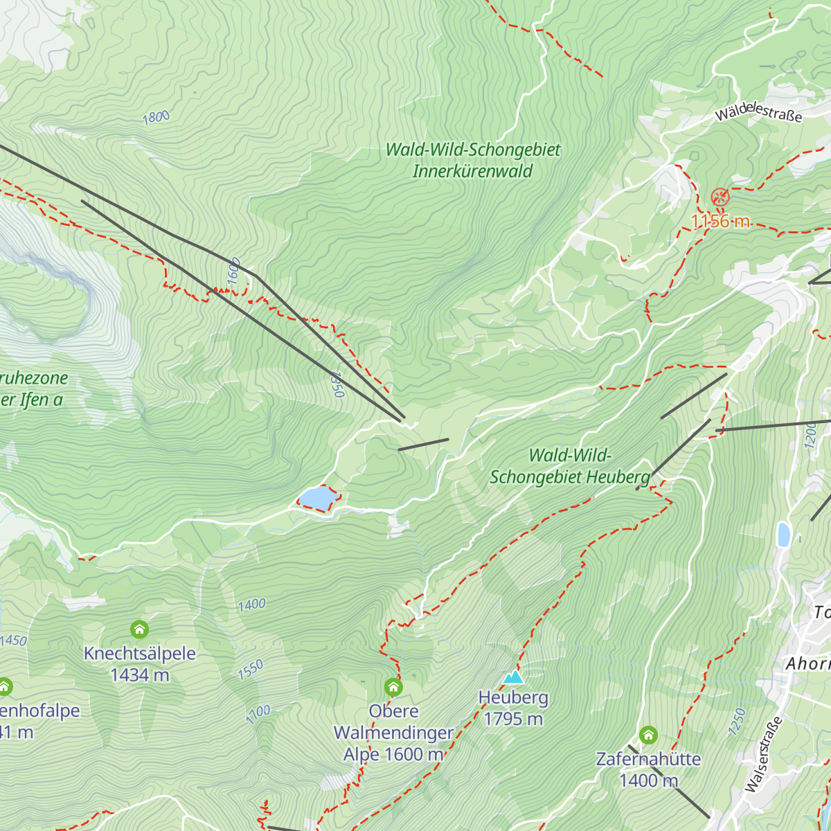 Berggasthof Auenhütte map