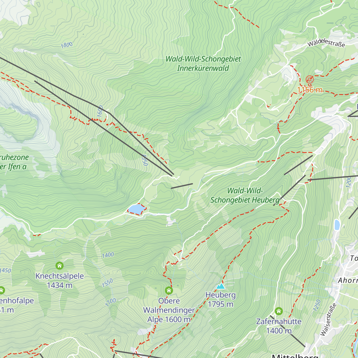 Deizisauer Hütte map