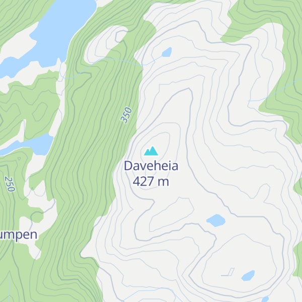 Map of Daveheia