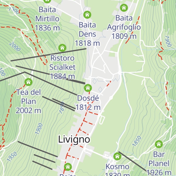 Map of Dosdé