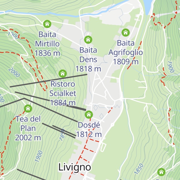 Map of Baita Eden