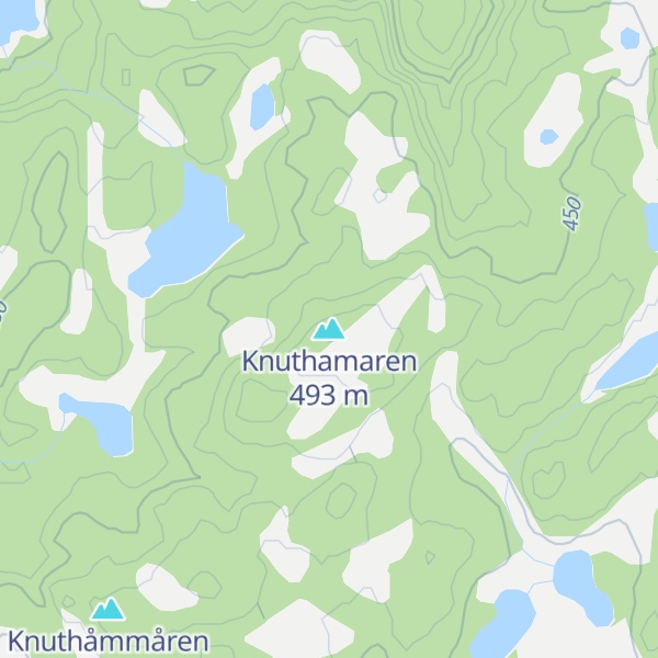 Map of Knuthamaren