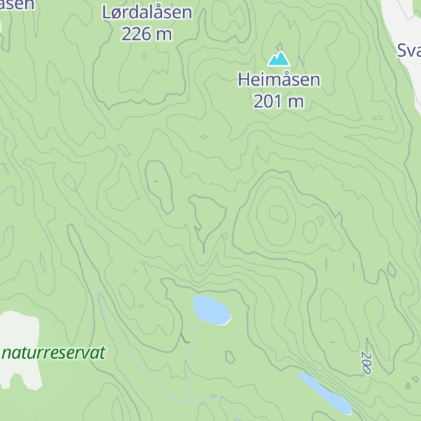 Map of Røysåsen