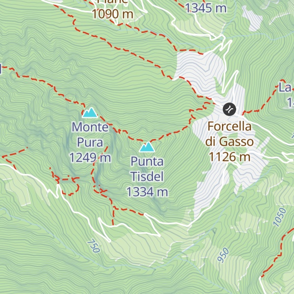 Map of Punta Tisdel