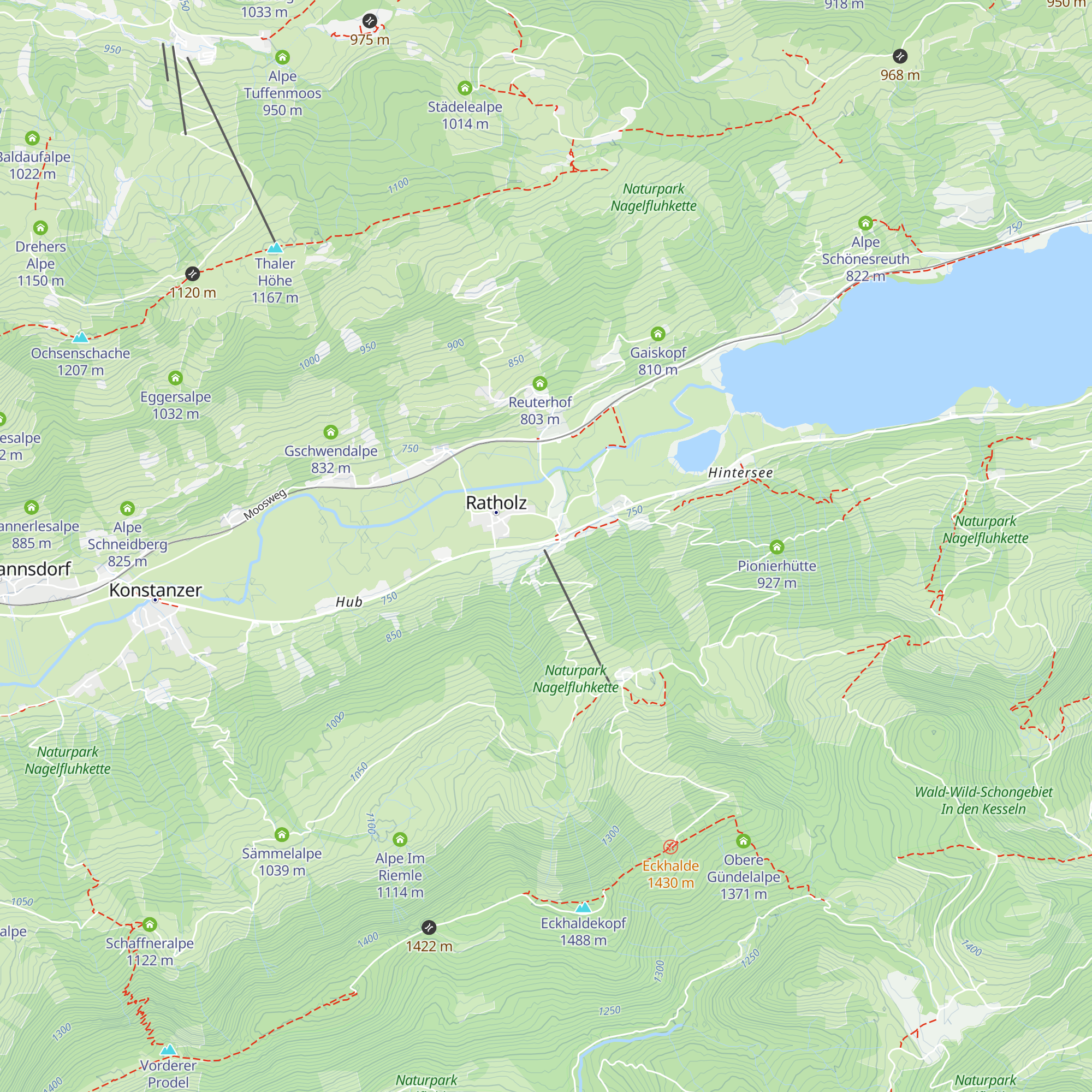 Alpsee-Bistro map