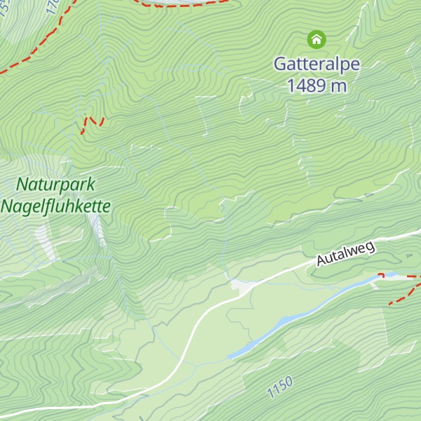 Map of Hintere Wieslealpe