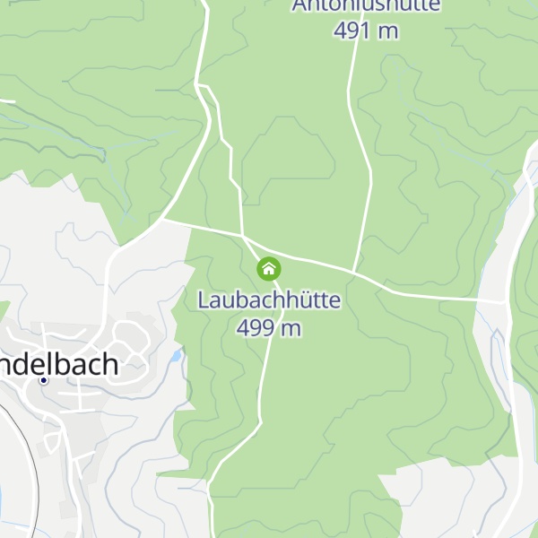 Map of Laubachhütte