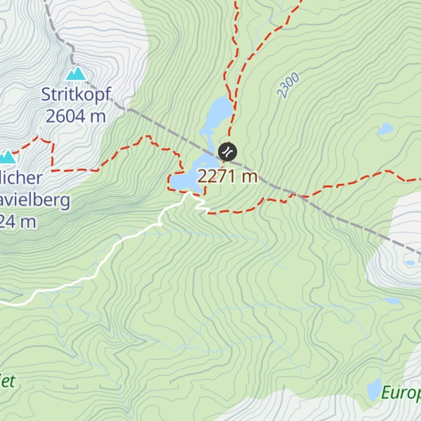 Map of Peter-Käß-Hütte