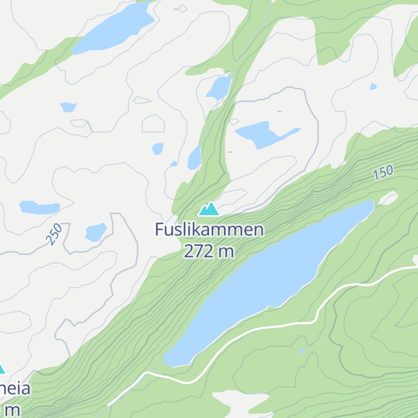 Map of Fuslikammen