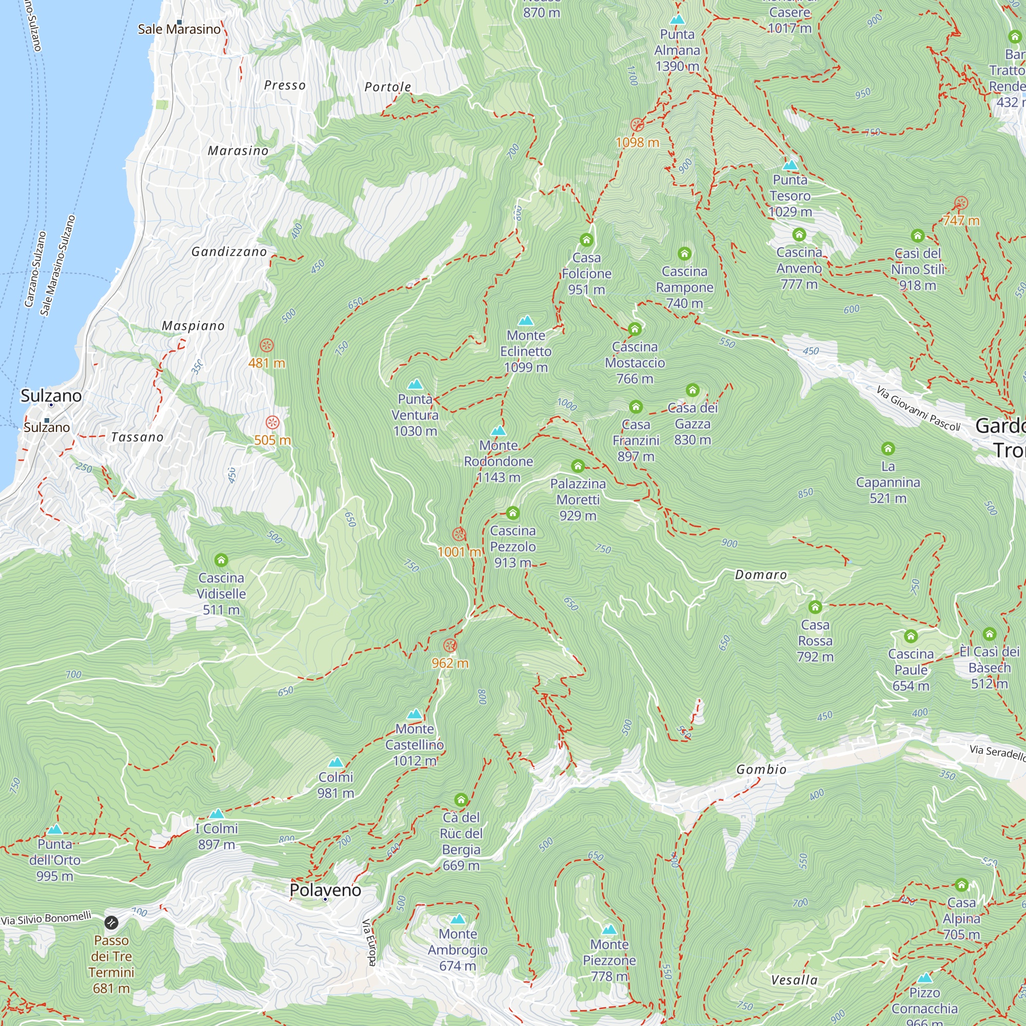 Cascina Pezzolo map