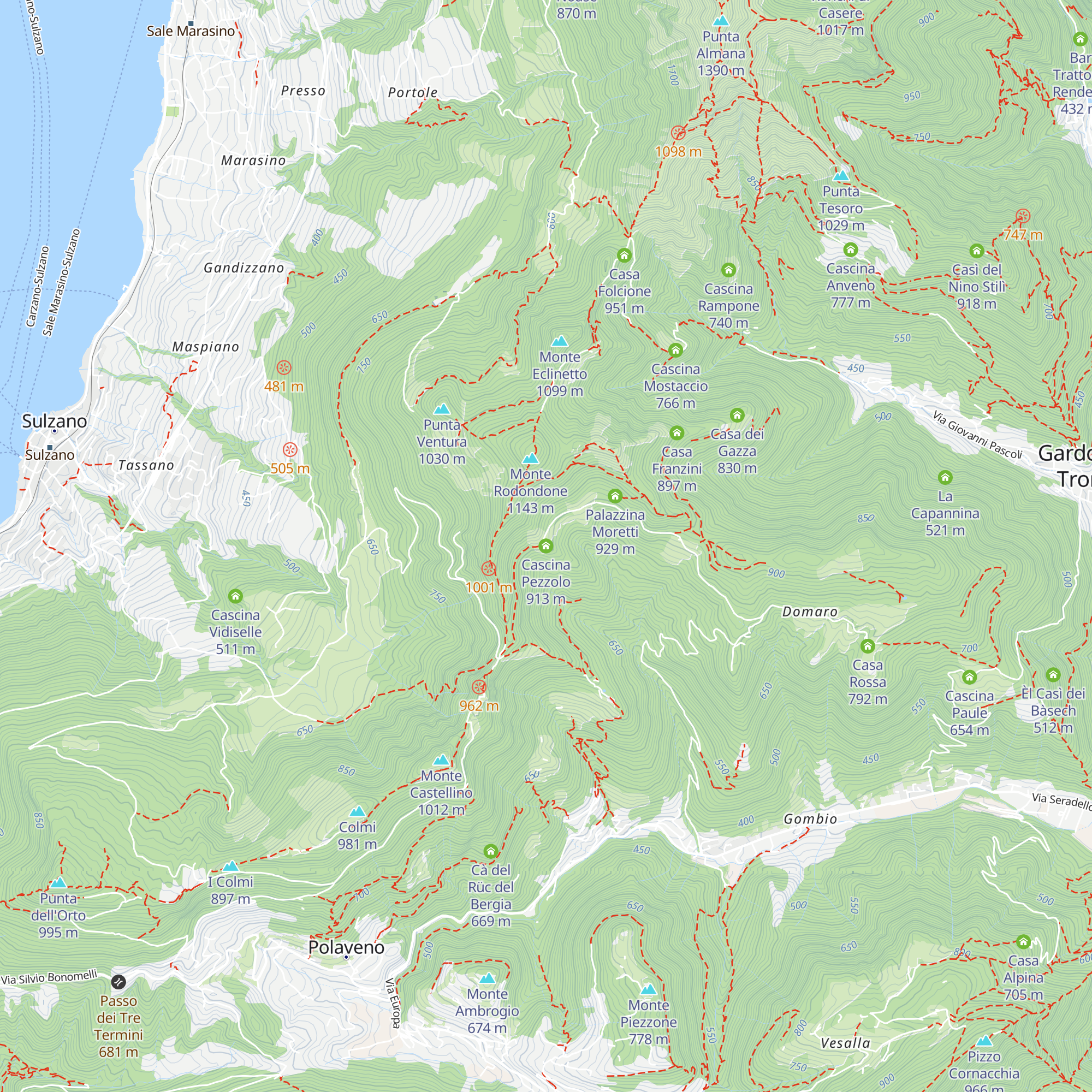 Cascina Pezzolo map