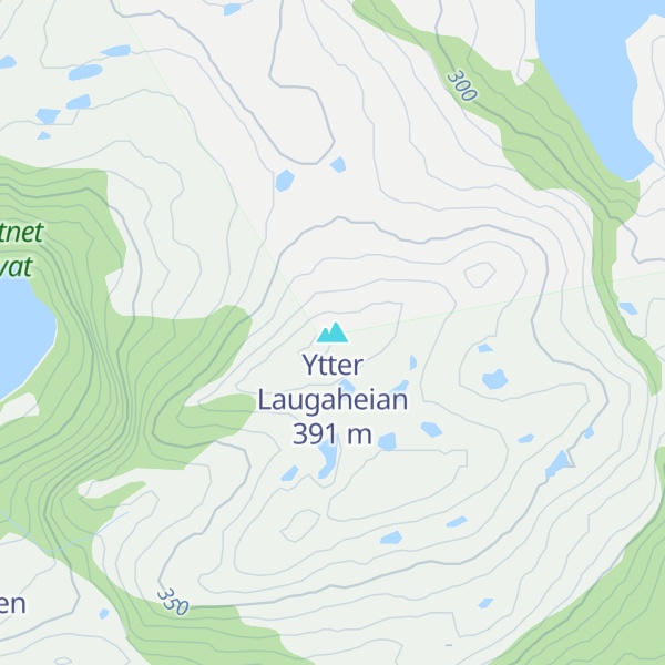 Map of Ytter Laugaheian