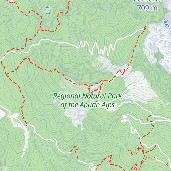 Map of Monte Brugiana