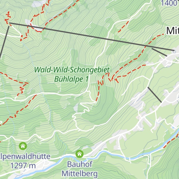 Map of Berggasthof Bühlalpe