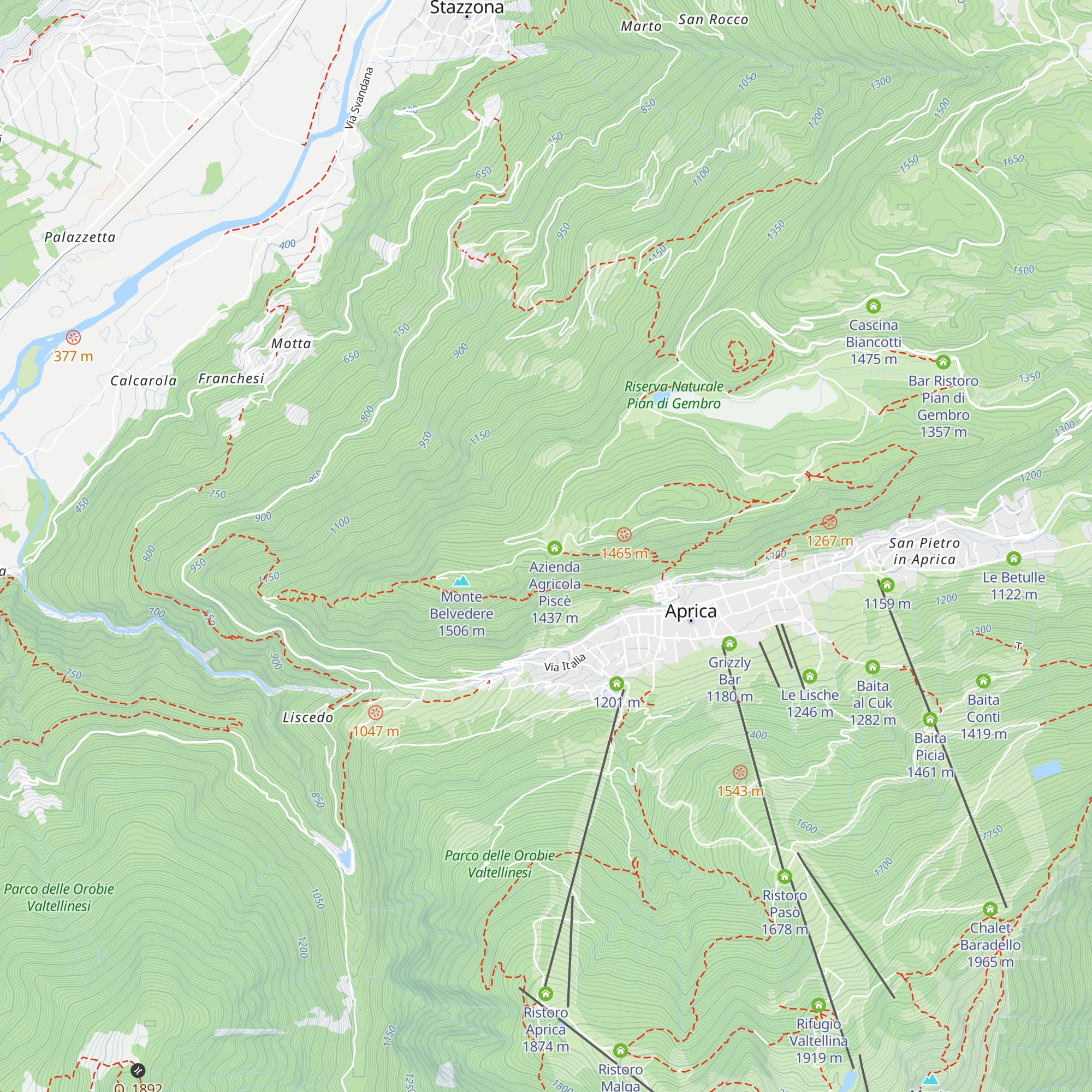 Agriturismo Ai Conti di Piscè map