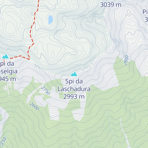 Map of Spi da Laschadura