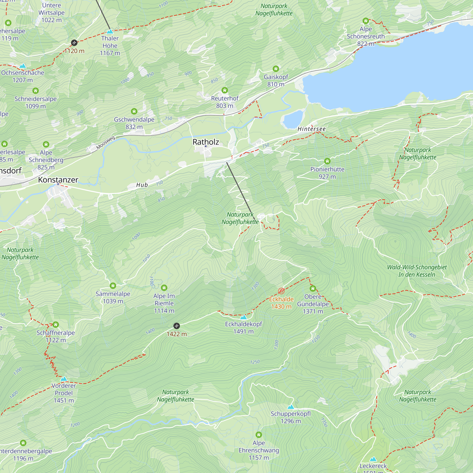 Untere Kalle map