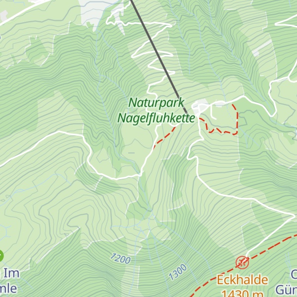 Map of Untere Kalle