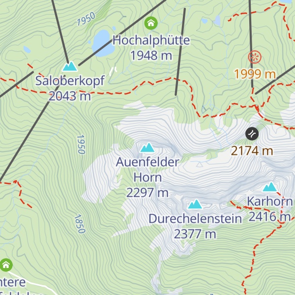 Map of Auenfelder Horn