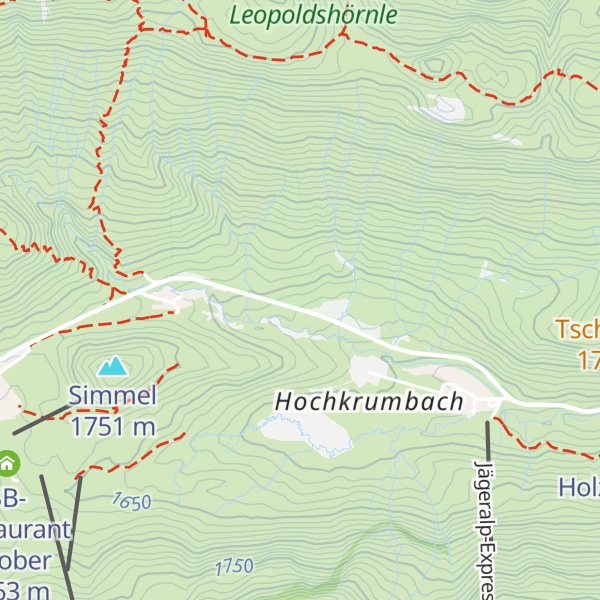 Map of Zollhaus