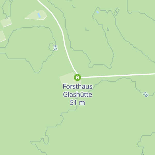 Map of Forsthaus Glashütte