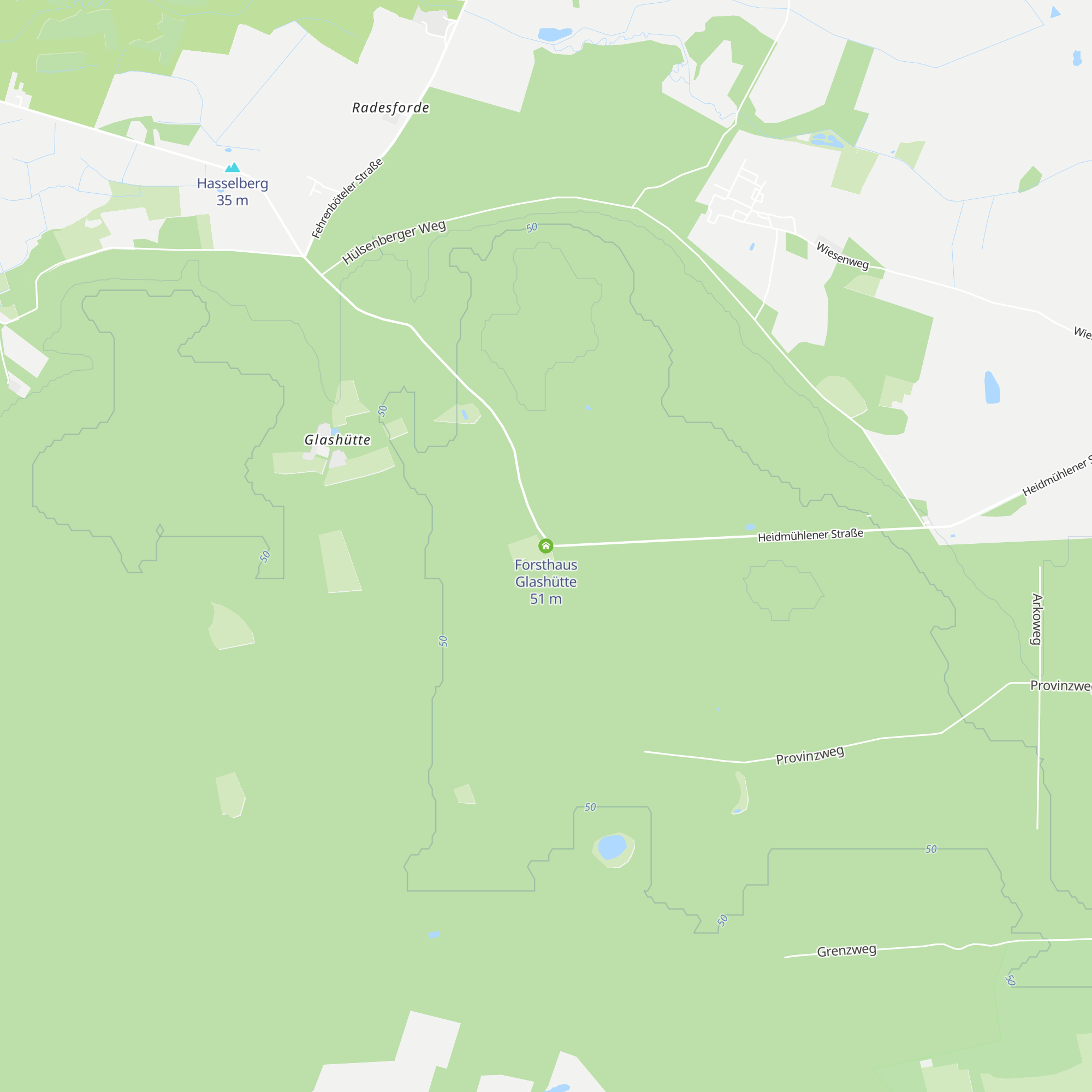 Forsthaus Glashütte map
