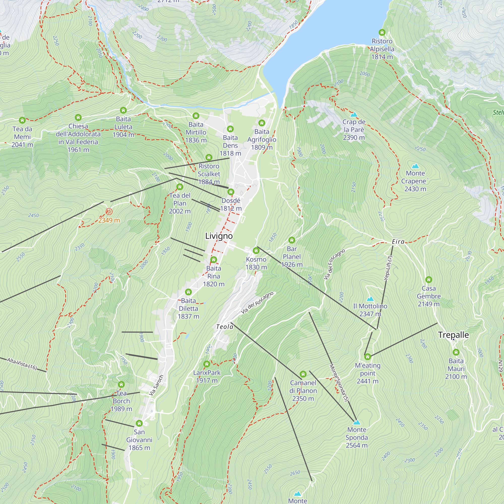 Goloseria Galli map