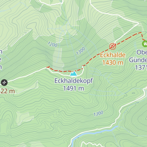 Map of Eckhaldekopf