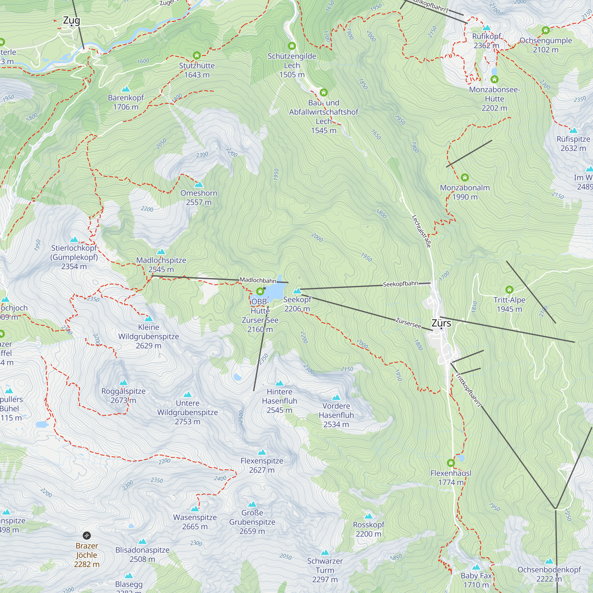 Seekopf Restaurant map