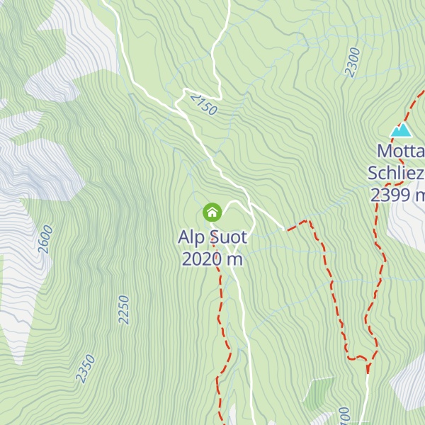 Map of Alp Suot